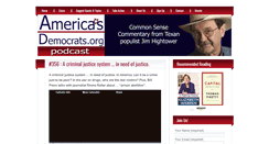 Desktop Screenshot of americasdemocrats.org