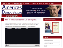 Tablet Screenshot of americasdemocrats.org